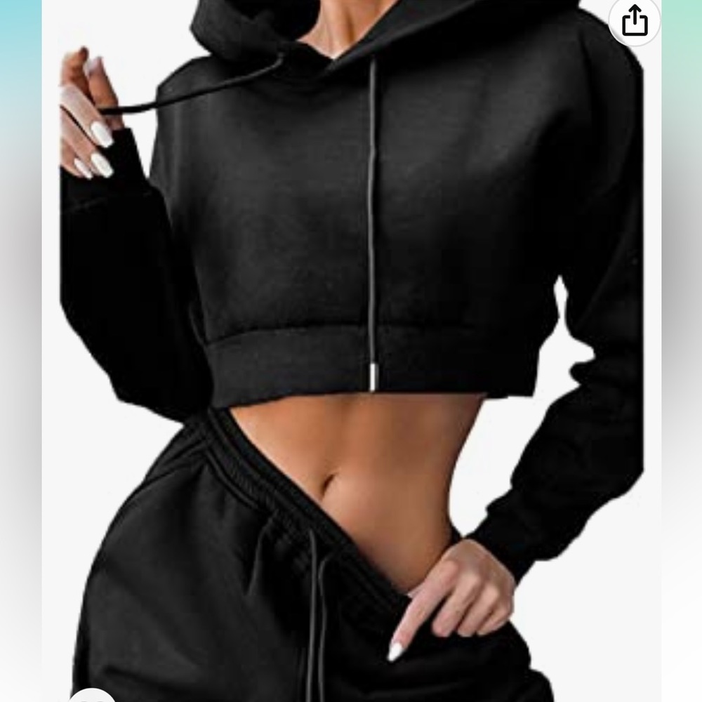 Black track suit